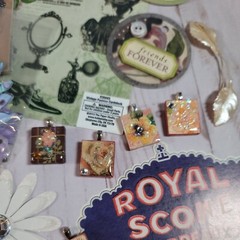 Scrapbook Ephemera Vintage Shabby Chic Victorian Fairy Floral Butterfly Lot #3
