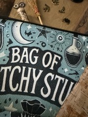 Witchy Junk Journal Kit Ephemera Pack Halloween Gothic Dark Academia 101 Pc