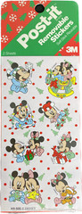 Disney Baby Mickey Minnie Mouse Removable Stickers Post It Reusable 3M new