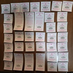Pipsticks Assorted Sticker Lot Of 37 Modules. From Sticker Rolls.