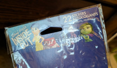 New open pkg Inside Out foam Stickers – 1 Sheet 11 Stickers – Disney Pixar Am Gr