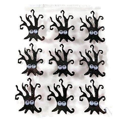 Halloween Spooky Tree Stickers W/wiggle Eyes Stickers