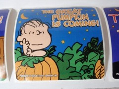 Oriental Trading Company Sandylion Peanuts Snoopy Halloween Stickers