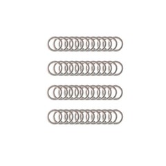 M3x5mm Steel Shim Washers Kit 48pcs – Ultra Thin Precision Spacers 0.1/0.2/0….