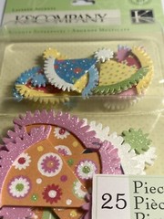 K&Company Layered Accents K Company Birthday Floral Party Hats