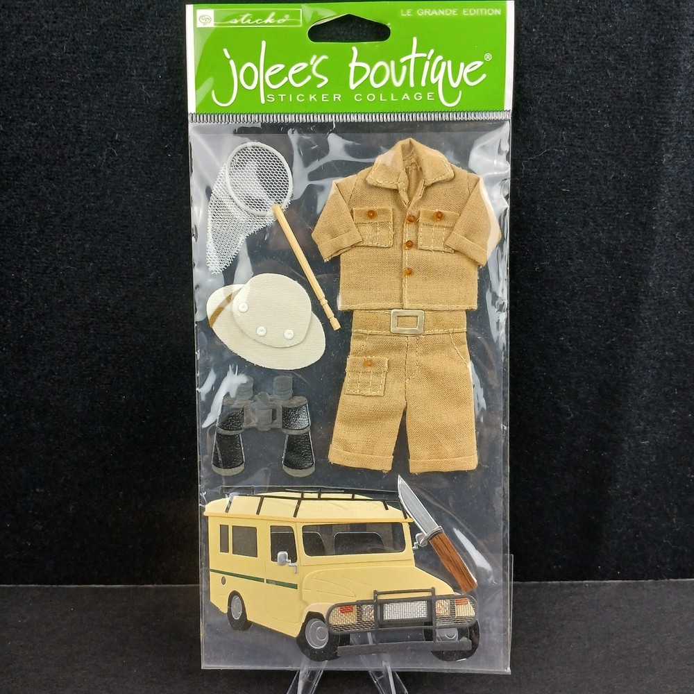 Jolee’s Boutique On Safari Stickers Collage SP-JBLG-016 Le Grande Sticko
