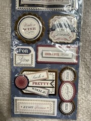 Lot of 7 Anna Griffin K&Company Scrapbooking Card Making Embellishments Die Cuts