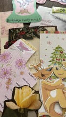 150-200 Pc Ephemera, Card Fronts Cutouts Junk Journal, Scrapbooking, Collage 1lb