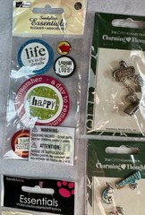 New Large Lot Charming Thoughts Making Memories Scrapbook Scrapbooking Stickers