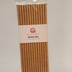 Queen & Co Crafting STYLISH STIX Paper Drinking Straws-8 Packs -200 Straws