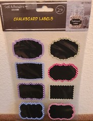 2 Packs Chalkboard Labels Stickers for Organizing Household, Crafts, School #145