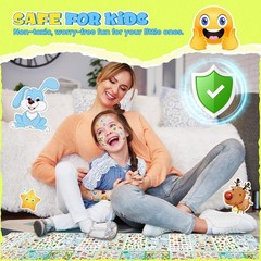 Vibrant 1300+ Animal Stickers with 8 Sheets for Kids – Fun Learning & Crafting