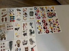 Large Lot «Creative Memories» Sticker Sheets-Variety Themes-See Photos-93 Sheets