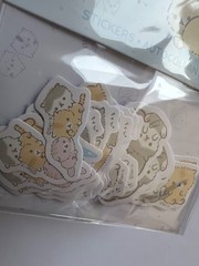 Coronya 2023 die cut stickers flakes kittens A GS2549 San -X Corocorocoronya