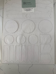Close To My Heart Dimensional Elements 21PC Various Sizes Scrapbooking Craft Art