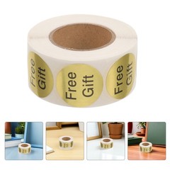 1000 Pcs Free Gift Stickers Adhesive Present Sealing Appreciation