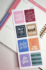 Never Give up,Motivational,INSPIRATIONAL:Handmake Erin Condren Planner Sticker