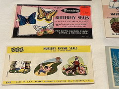 VTG 1960s Eureka, Dennison Gumming Seals Books Variety Themes Lot of 15