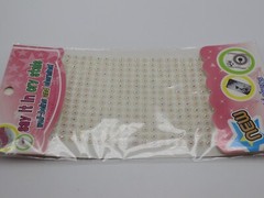 3 Sheets of 294pcs 5mm Color AB Sunflower Self-Adhesive Rhinestones Stickers