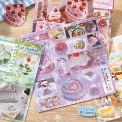 650+ Pcs Japanese Sticker Book- Aesthetic Cute Y2K Retro Sticker Book – Japanese