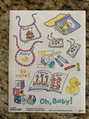 10 Suzy’s Zoo sticker sheets (lot 1)