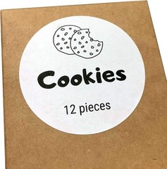 Matte White Round Laser Inkjet Self-Adhesive 30 Sheets 270
