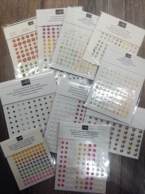 Stampin’ Up! Embellishments, Accents, Dots , Pearls ~ NEW ~ Your Choice-Retired