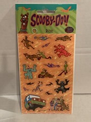 Sandylion Scooby Doo Sticker Pack Two Sheets 2004 Sealed Package