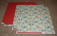 Carta Bella 12×12 Dbl.Sided Textured Scrapbook Papers(4) ~ Travel …..Airplanes