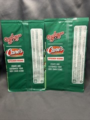 2pk Raising Cane’s A Christmas Story Sticker Scene Packs – New/Sealed 2025