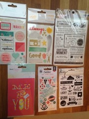 Project life, scrapbooking. Huge lot of supplies. Becky Higgins, studio calico