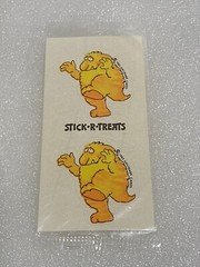 Hallmark Halloween Stick R Treats Monster Witch JOL Stickers 1983 New 21 Sheets