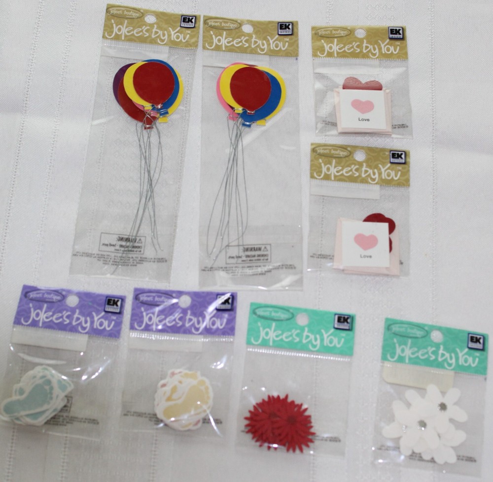 JOLEE’S BY YOU 8 PACKAGE LOT SCRAPBOOKING, CARD MAKING, HOBBIES