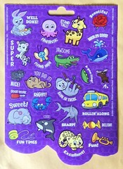 Cute Animals Sticker Sheet
