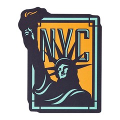 New York Weatherproof Vinyl Travel Sticker – Gift or Souvenir