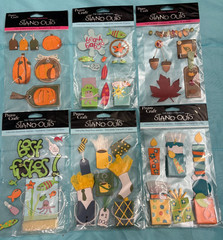 Provo Craft Stand-outs Stickers ** 14 total packs ** see description for details