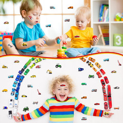 500 Pcs Cars and Truck Stickers for Kids Construction Vehicle Stickers for Toddl