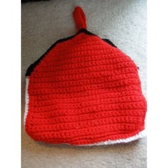 Hand Crochet Barn Farm 5 Animals Tote Toys Cow Rooster Duck Pig Horse Farmer