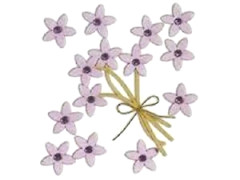 Flowers Flower Violet Lavender Gem Stems Spring Bouquet Garden Jolee’s Sticker