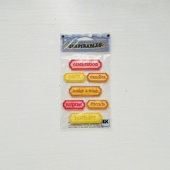 Inspirables Stone Stickers