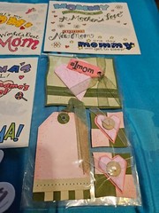 Scrapbook (Used) Dimensional Stickers Lot – Mother Dad Theme