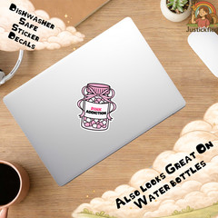 Pink Addiction Sticker Coquette Laptop Sticker Girly Decal Cute Gift Pink