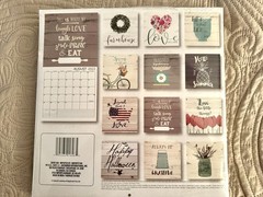 6 Farmhouse Calenders for Crafting & Scrapbooking New Sealed
