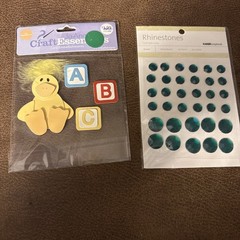 Set Of Stickers For Crafting Cardmaking Scrapbooking. All New Items In Package.