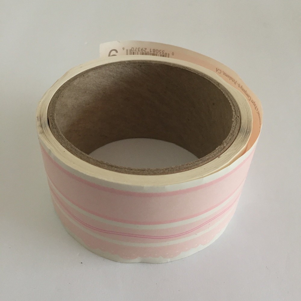 Vintage Mrs. Grossman’s – 2002 – Roll Stickers Pink Border Vellum Collection