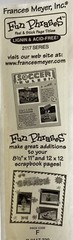 THE GOLDEN YEARS Fun Phrase Sticker (1pc)9”x2.5”Frances Meyer•Border•Title Page•