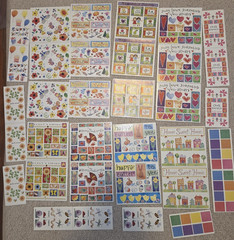 VTG Lot Kathy Davis Collections Scrapbooking Stickers All Occasions