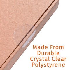 Clear Circle Stickers 1 Inch – 5000 Labels for Sealing, Envelope & Library Use