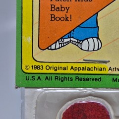 VINTAGE 1983 CABBAGE PATCH KIDS STICK-ONS PUFFY STICKERS NEW IN PACKAGE SEALED