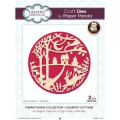 CREATIVE EXPRESSIONS – METAL CUTTING DIE – PAPER PANDA – COUNTRY COTTAGE